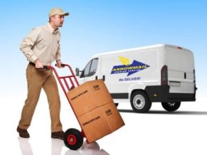 courier service delivery man