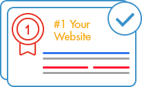 icon-ranking #1 position in Google